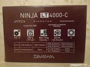 Изображение 2 : Катушка Daiwa Ninja 18 LT 4000-C: лазутчик не подведет!